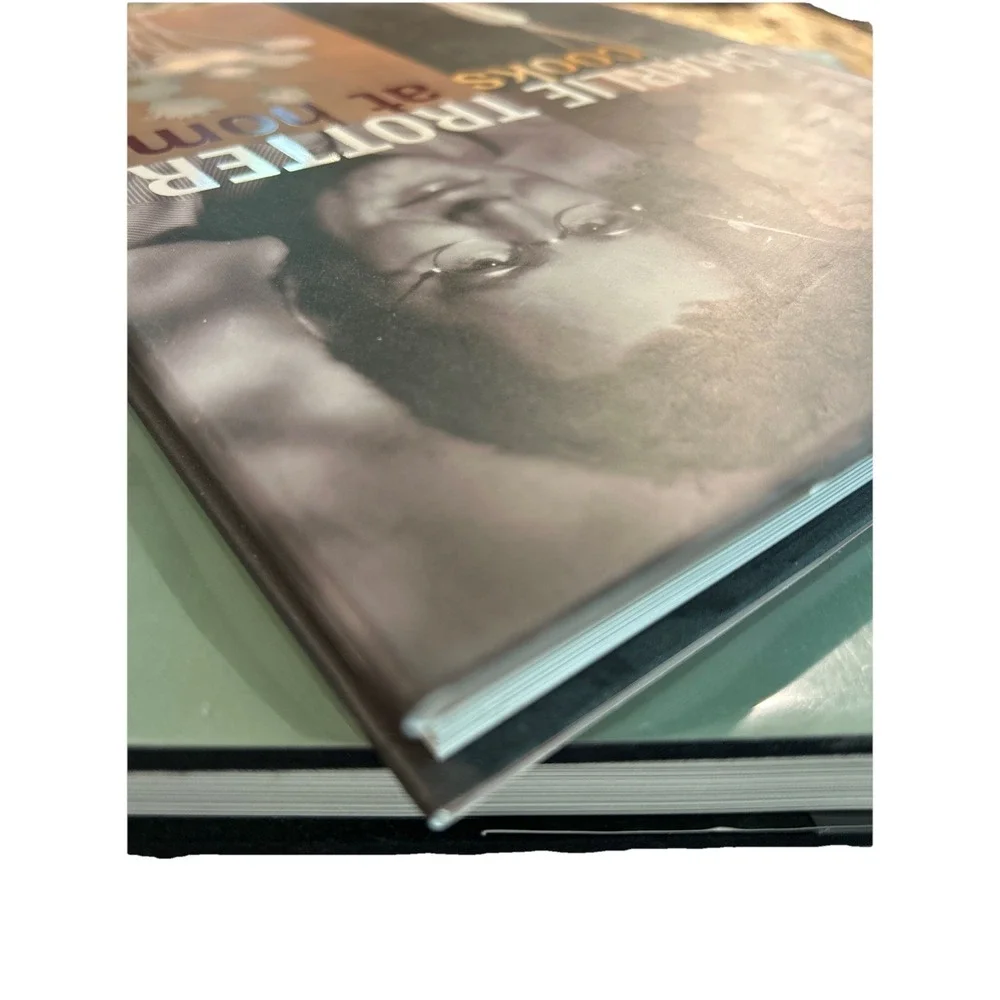 Charlie Trotter CHARLIE‎ TROTTER COOKS AT HOME 1st Edition Very Good HB DC